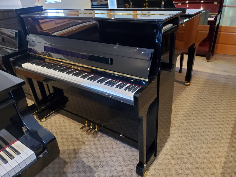 Piano droit Savaria neuf hybride (système silencieux) 115DU-G